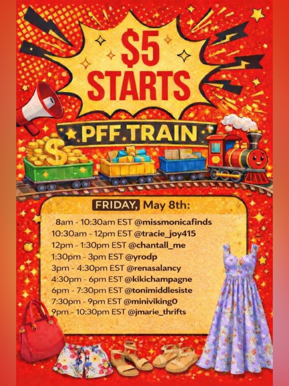 💃🏻🚂4/24 - PFF Train🚂💃🏻 - Picture 2 of 5
